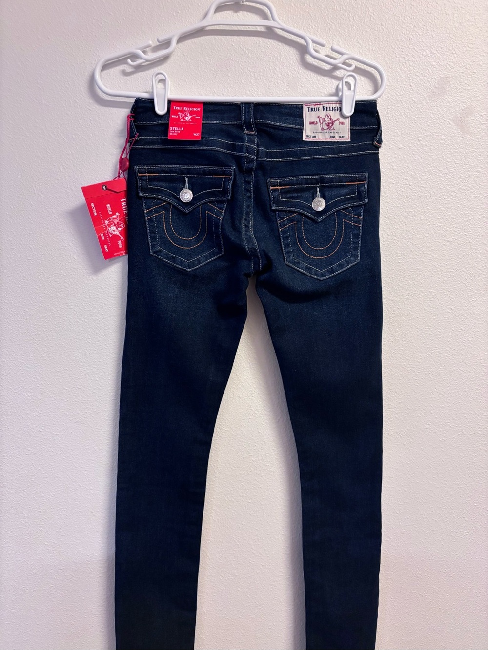 True Religion Dark Indigo Skinny Jeans - Picture 3 of 3